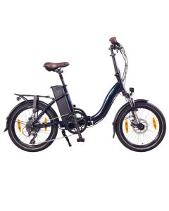 NCM Paris+ elektrische vouwfiets 20 inch 25km/h donkerblauw