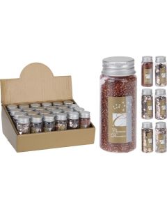 Confetti Xmas 50 gram koper
