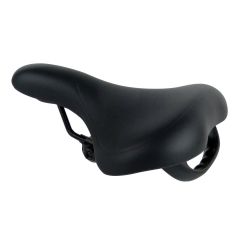 Dresco fietszadel E-bike unisex zwart