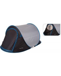 Redcliffs 1-persoons pop-up tent grijs-blauw