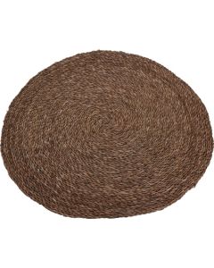 Vloerkleed rond 80cm zeegras