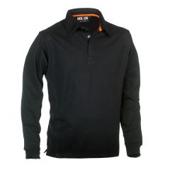 Herock Troja Polo Long Sleeves Zwart S