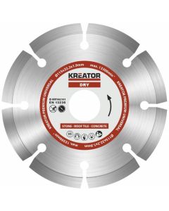 Kreator Diamantschijf Ø115 mm droog