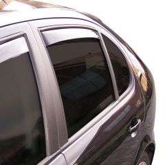 Zijwindschermen Dark Renault Master/Opel Movano/Nissan NV400 2/5 deurs 2010-