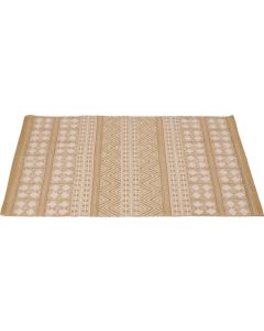 Vloerkleed 120x80 cm beige