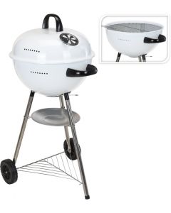 Kolen barbecue Bolvorm 48cm wit