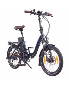 NCM Paris+ elektrische vouwfiets 20 inch 25km/h donkerblauw