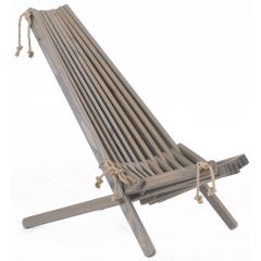 Ecochair dennenhout grijs olie