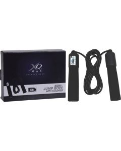 XQ Max springtouw met teller zwart