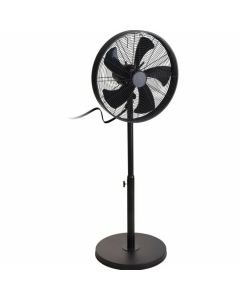 Staande ventilator zwart 40 cm