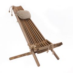 Ecochair dennenhout bruin olie