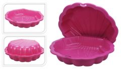 Zandbak schelp roze