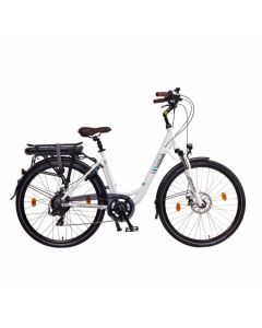 NCM Munich elektrische stadsfiets 28 inch 25km/h wit