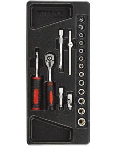 Fixman inlay doppenset 1/4"