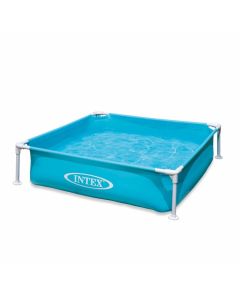 Intex kinderzwembad - Mini Frame Pool - blauw (122 x 122 cm)