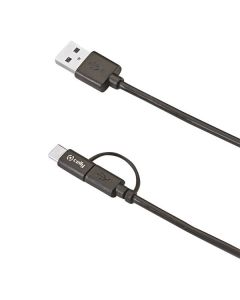 Celly kabel micro usb-c adapter