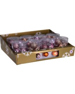 Kerstballen LED 10x50mm 2 soorten