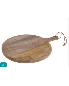 Plateau Hout Ovaal 40 cm