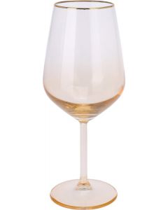 Wijnglas Goud 22 cm