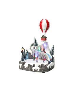 Kersttafereel schaatsbaan - diverse designs