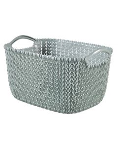 Curver knit mandje blauw - 8L