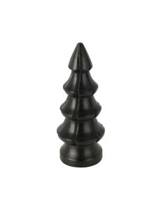 Kerstboompje hout zwart 15cm diverse modellen