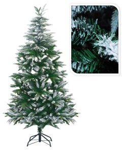 Kerstboom met sneeuw 180cm