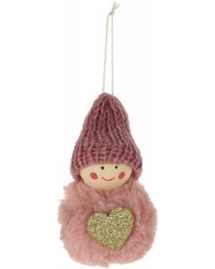 Hangdeco engel 8cm - per stuk