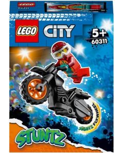 LEGO Vuur stuntmotor
