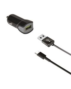 Celly auto lader 2.4A usb-c