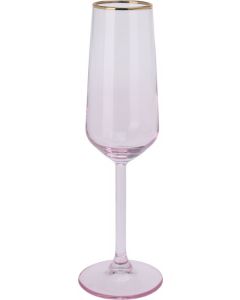 Champagneglas Roze 23 cm