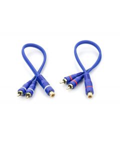 Caliber Splitter kabel 2m/1F  2pcs