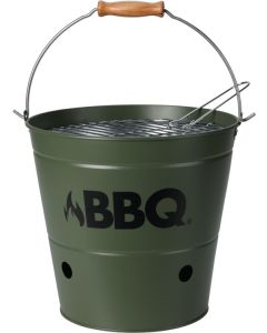 Kolen BBQ emmer 26cm olijf groen