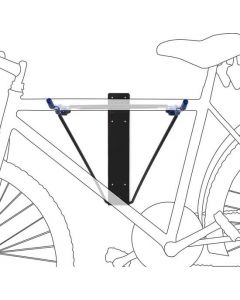 Opklapbaar fietsophangsysteem