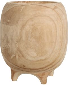 Pot hout 27cm rond