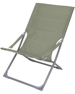 Ambiance Strandstoel groen 118 x 25 x 64 cm