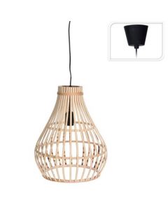 Hanglamp Bamboe Naturel - ⌀ 32x39 cm