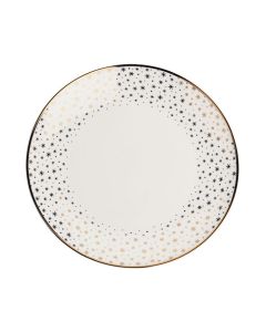 kerst bord 19 cm snowflakes diverse modellen