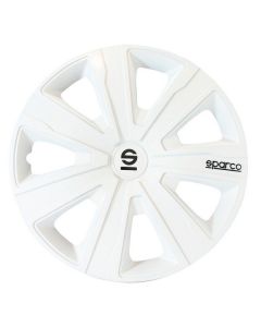 Sparco Palermo Wit - Wieldopset 16 inch  