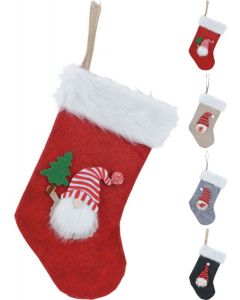 Kerstsok gnoom 27cm