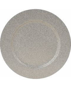 Onderbord glitter goud 33 cm