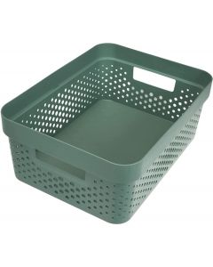 Curver Infinity Recycled Dots Opbergbox 11L Groen