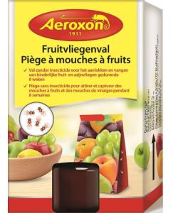 Aeroxon Fruitvliegenval - Insectenbestrijding - 40 ml 1 stuk Fruitvliegenval