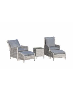 Kingset wicker "Mykonos" - grijs