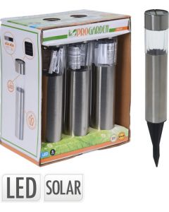 Solar RVS-Tuinverlichting - 6 stuks