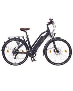 NCM Milano+ elektrische trekkingfiets 28 inch 25km/h zwart