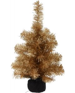 Kerstboom goud electro 45cm