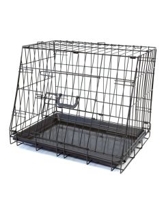 Opvouwbare schuine hondenbench - Small