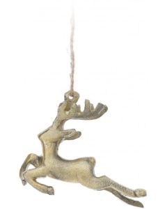 Hangdecoratie Rendier aluminium
