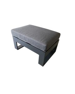 Hocker "Quatar" Grijs - 75 x 50 x 31